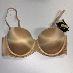Maidenform Stay Put Power 5-Way Convertible Bra Beige 34C SE6990